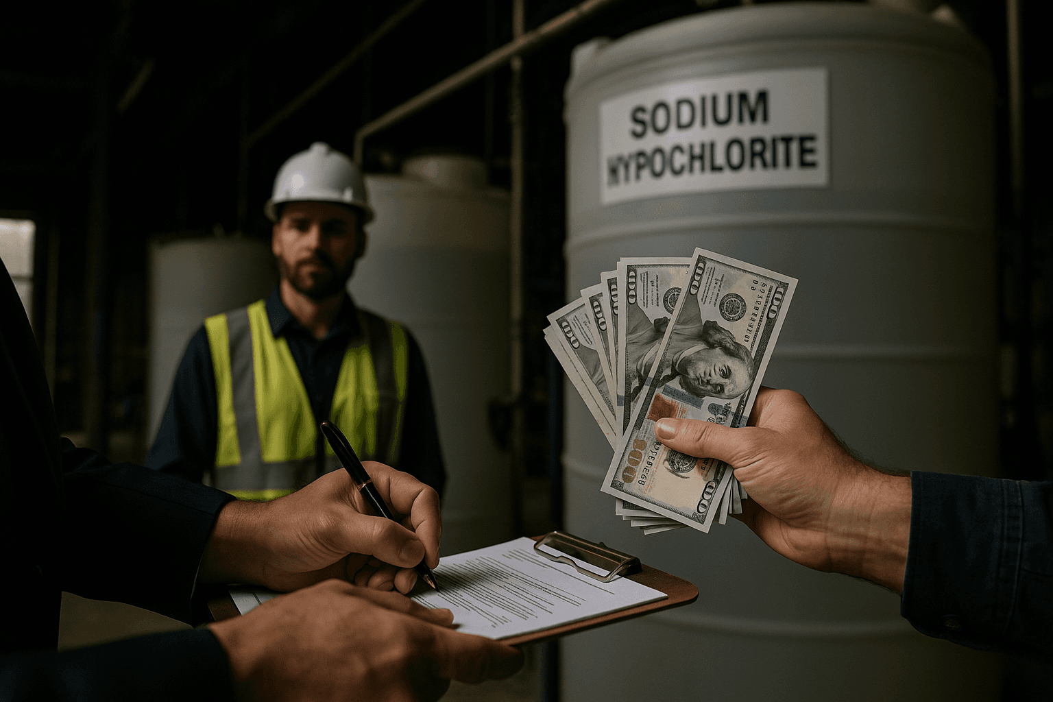 Cumberland Authority Adds Thirty Thousand Dollars to Chemical Supply Contract