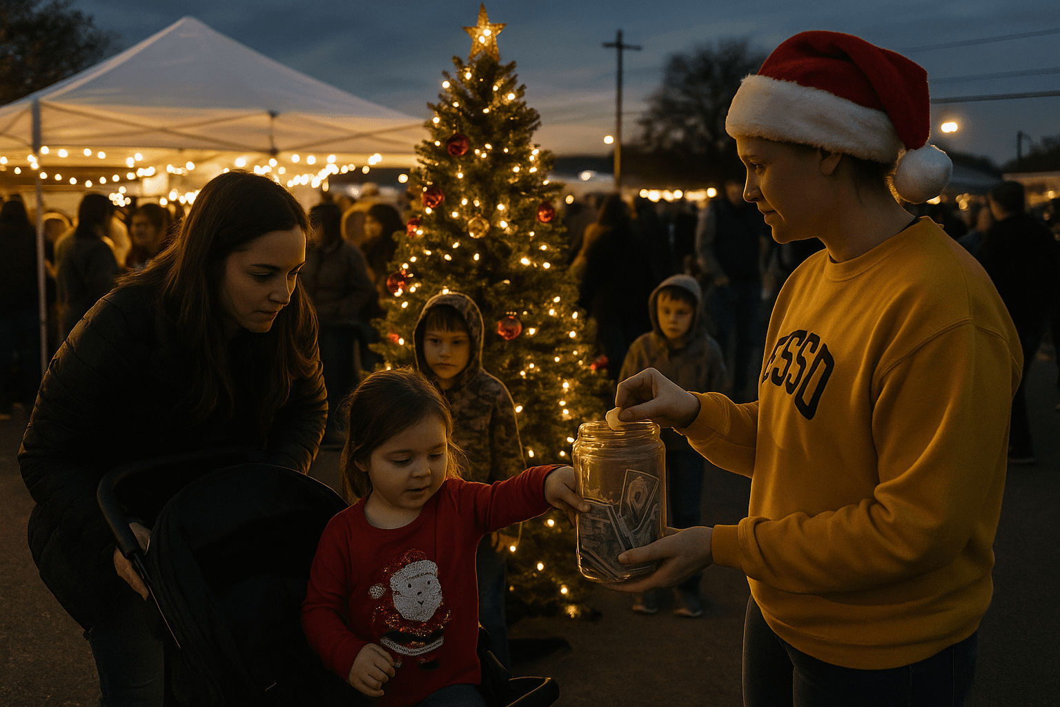 Gatesville ISD Outreach event draws families, boosts holiday fundraising