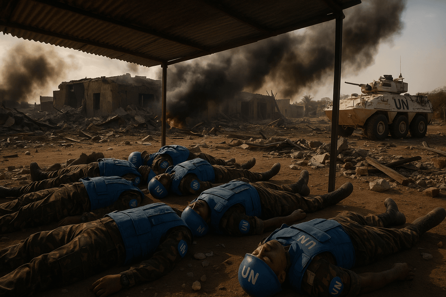 Drone Strike Kills Six Bangladeshi UN Peacekeepers in Sudan