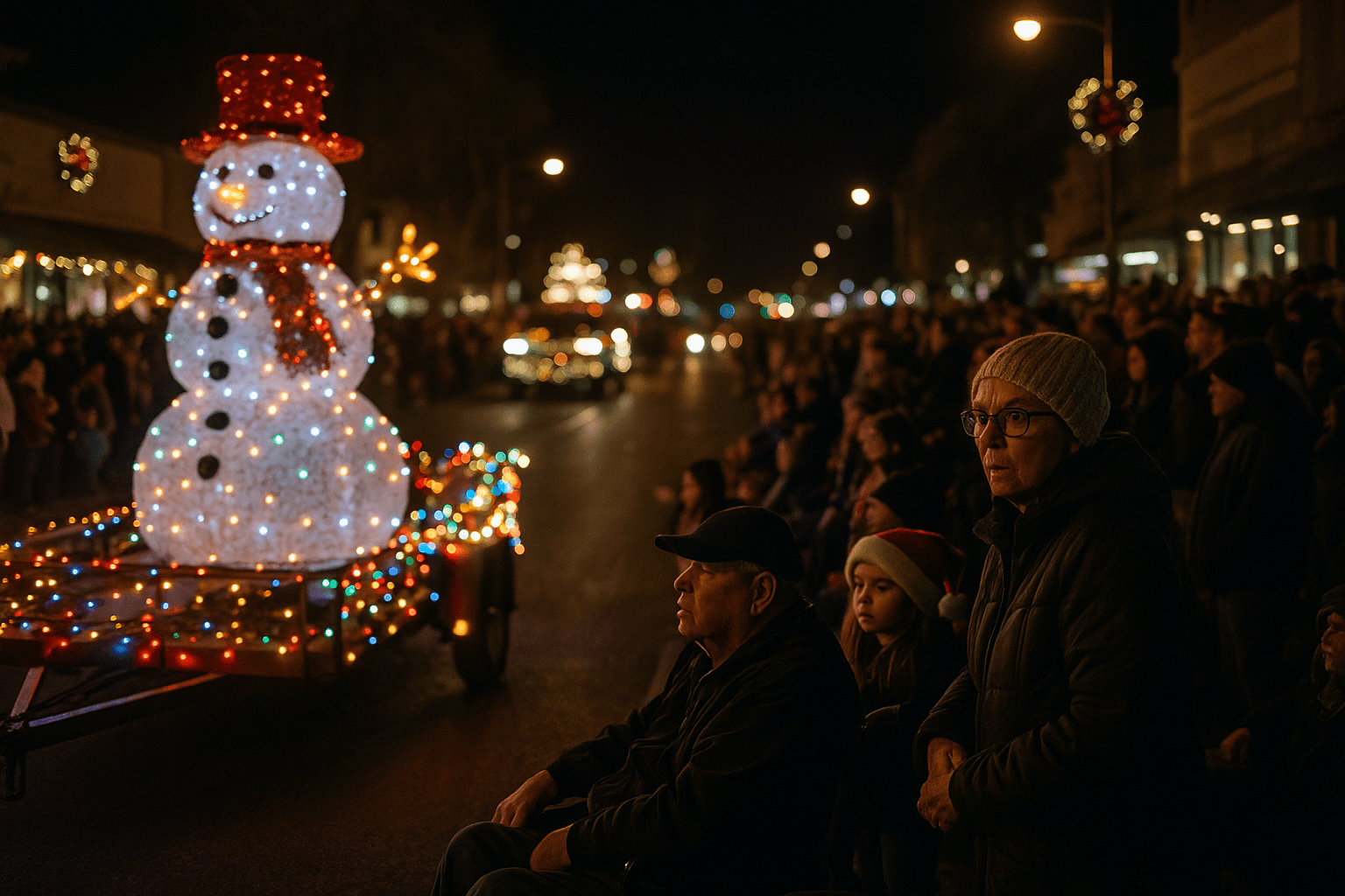 Lighted Parade Brings Holiday Crowds, Raises Health and Access Questions