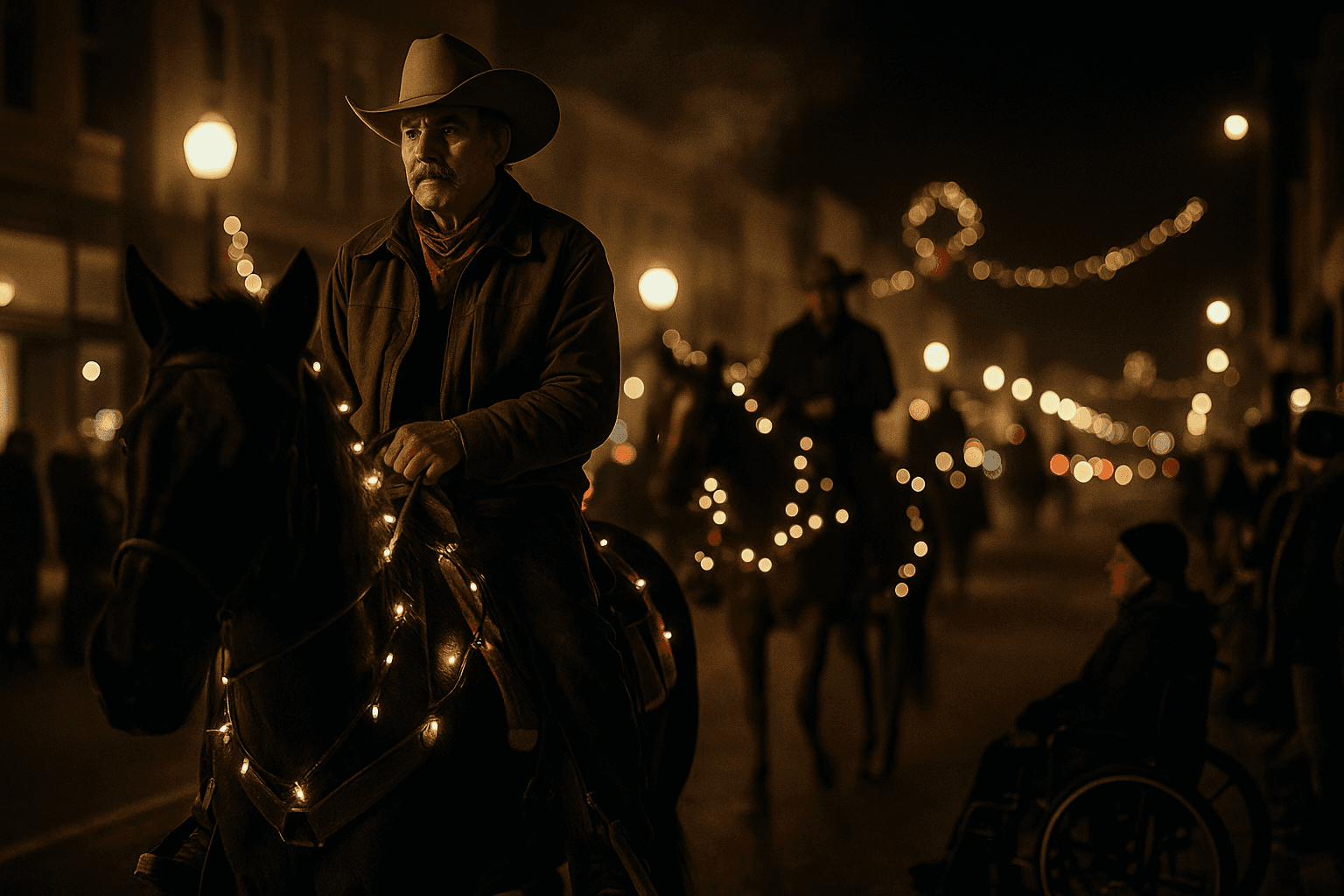 Cowboy Christmas Parade Brings Community Spirit and Public Health Questions