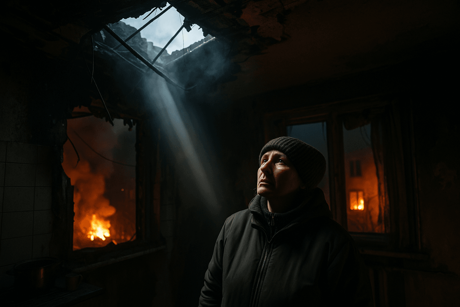 Mass Russian Aerial Assault Cripples Power and Water in Odesa