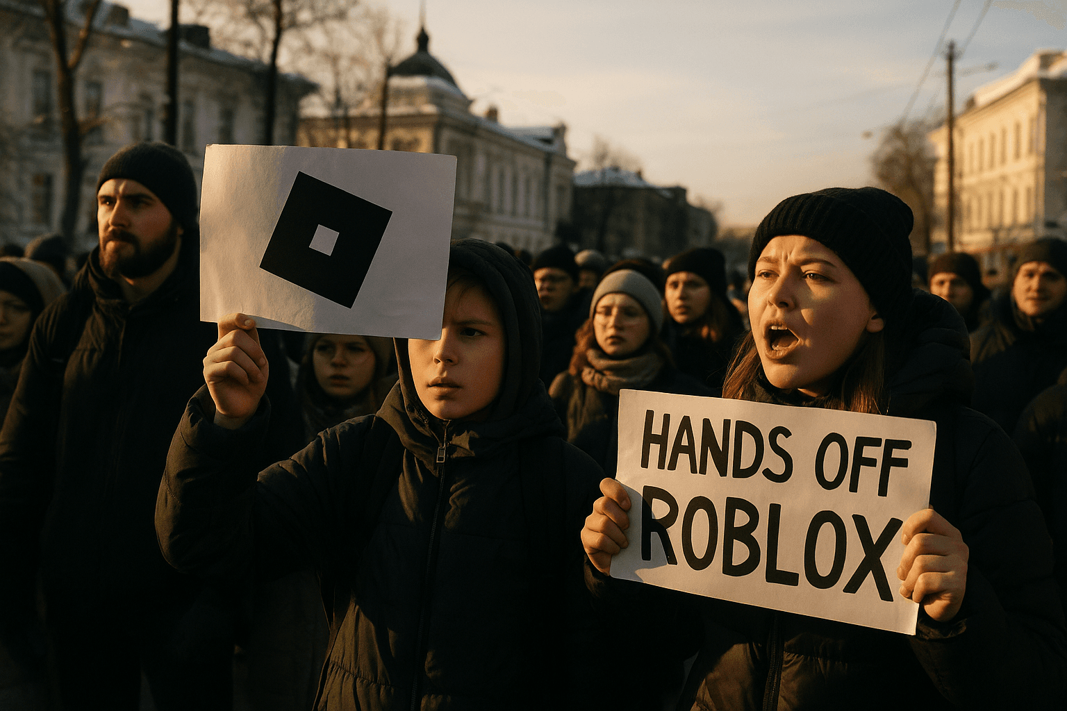 Russian Ban on Roblox Spurs Rare Protest in Tomsk