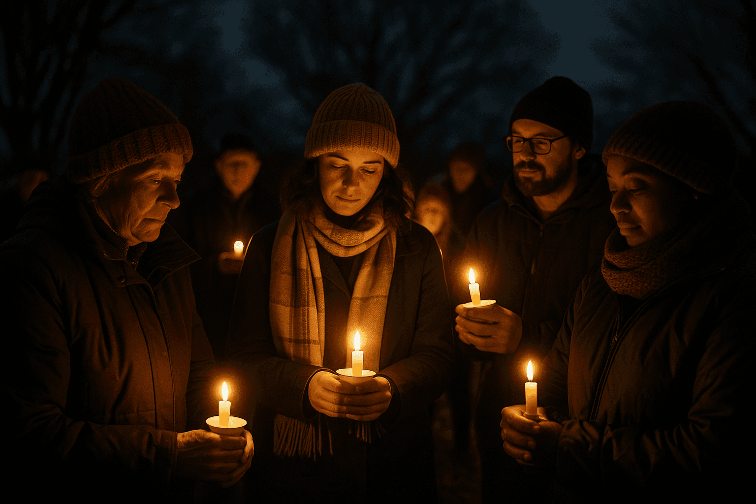 Community Gathers for Winter Solstice Events, Finds Shared Light