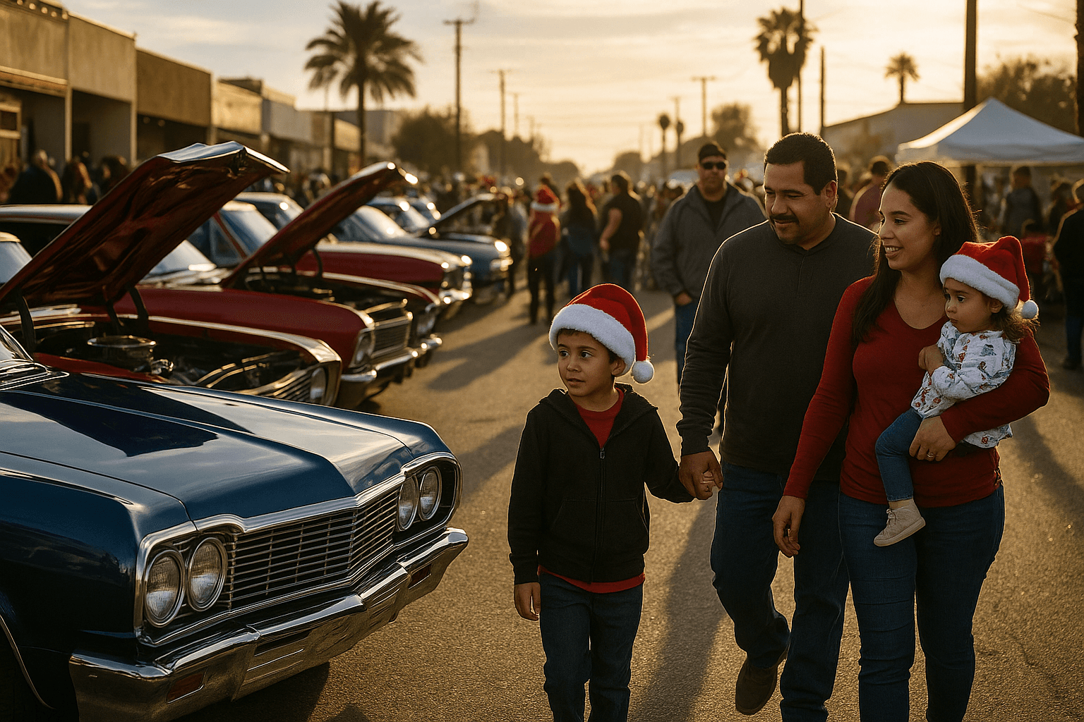 Somerton Holiday Car Show Draws Families and Boosts Community Connections