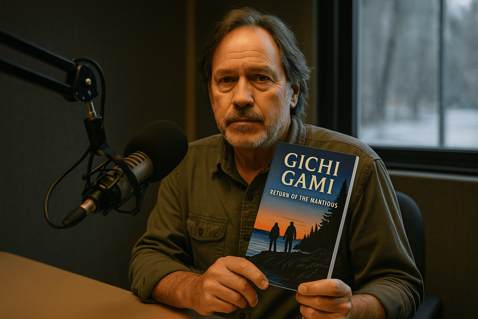 Local author returns to Area Voices, releases second Gichi Gami book