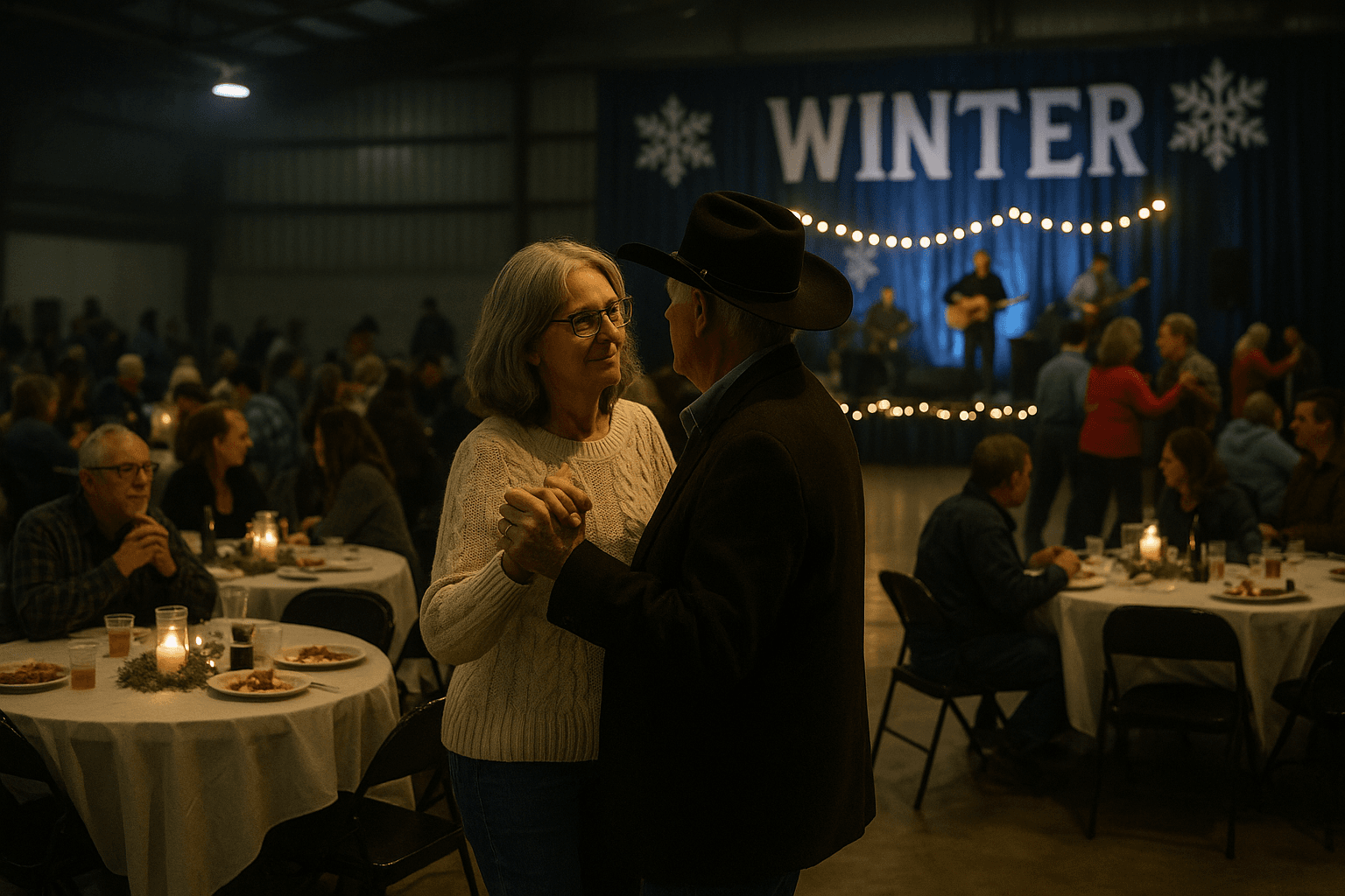 Winter Dinner and Dance Draws County Residents to Fairgrounds