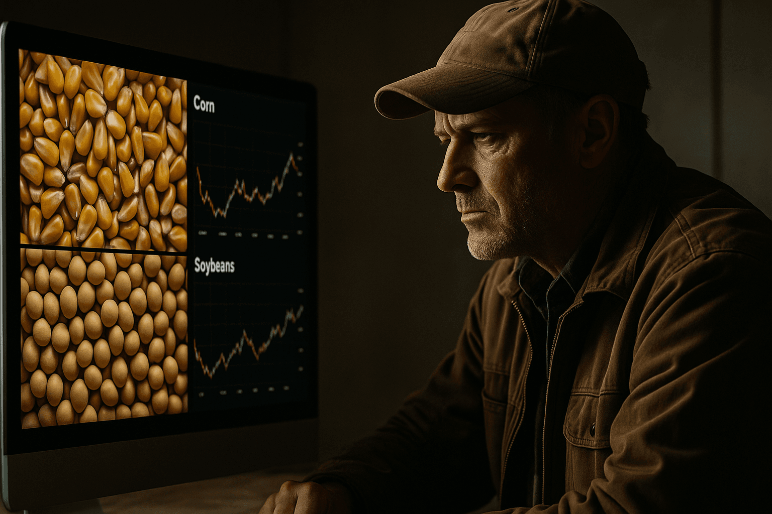 December USDA WASDE report nudges corn and soybean prices slightly