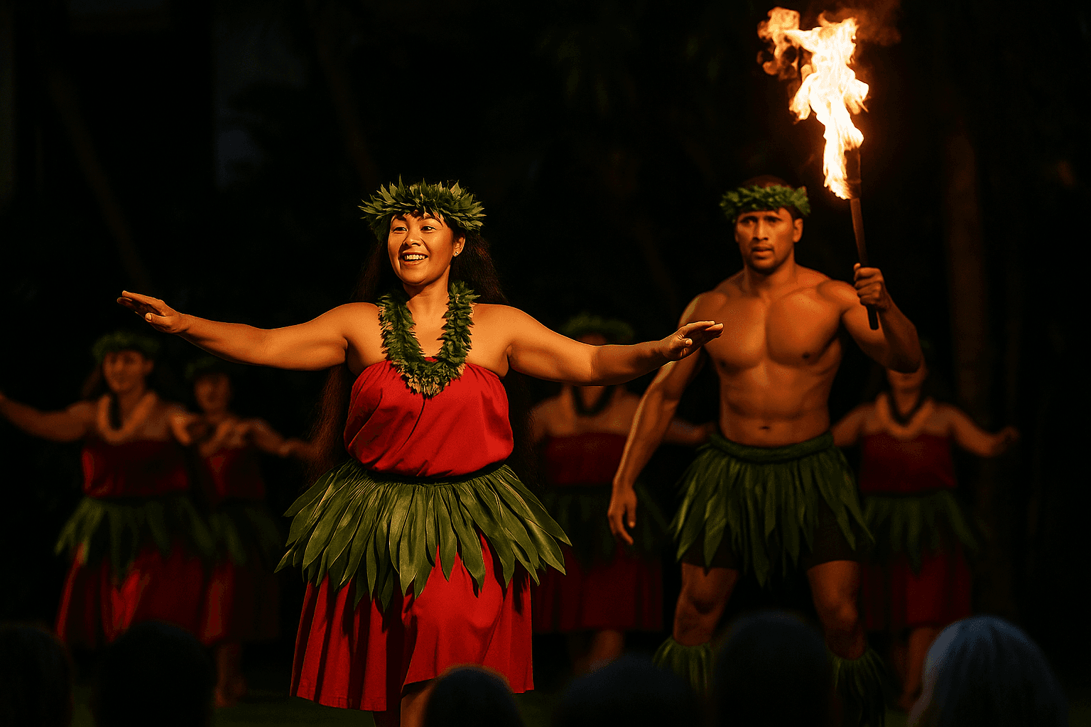 Coconut Marketplace Hosts Hula and Fire Knife Shows, Boosts Community Culture