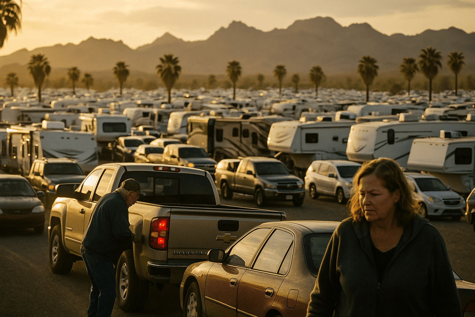 La Paz County Winter Tourism Brings Crowds, Strains Local Services