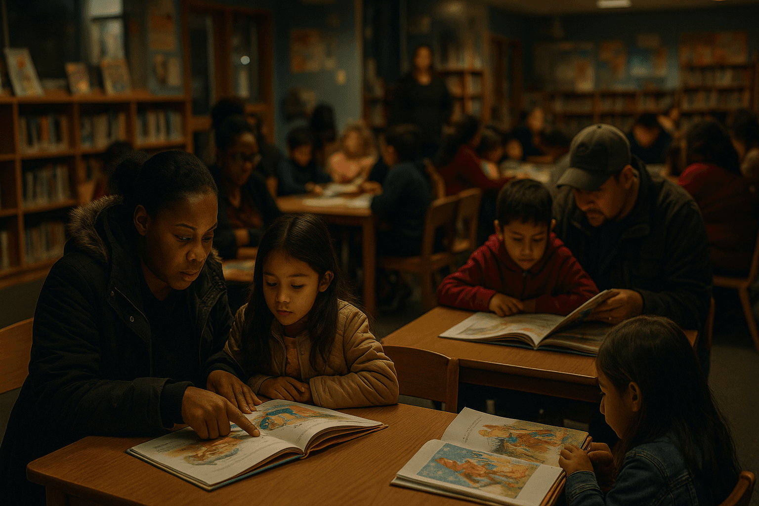 Noonan Elementary Hosts Family Literacy Night, Boosts Community Engagement