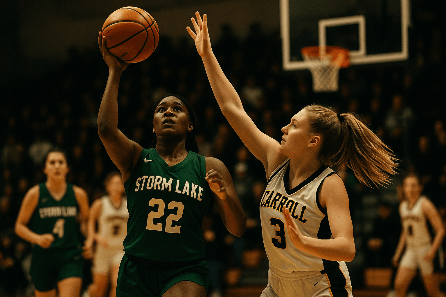 Storm Lake Basketball Sweeps Carroll, Girls End Losing Streak