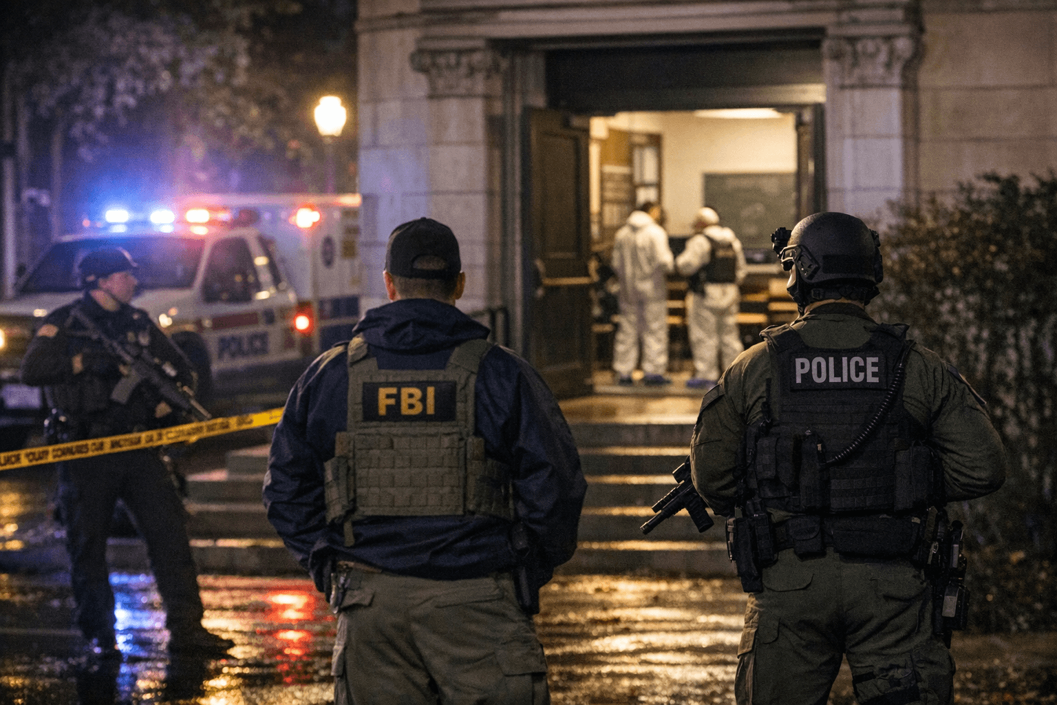 Manhunt Continues After Brown University Classroom Shooting, FBI Offers Reward