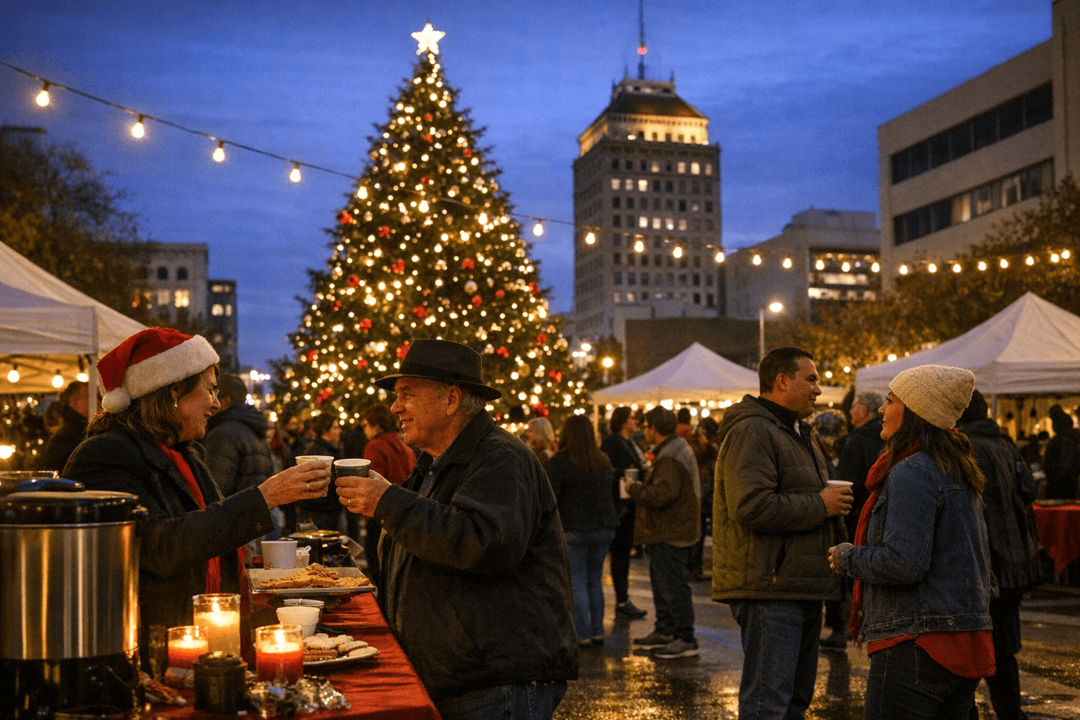 Downtown Fresno Hosts Holiday Open House, Promotes Civic Engagement