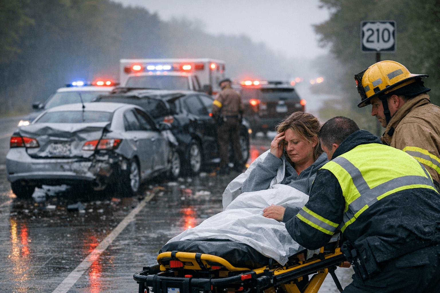 Fergus Falls Woman Hurt in Rear End Crash on Highway 210