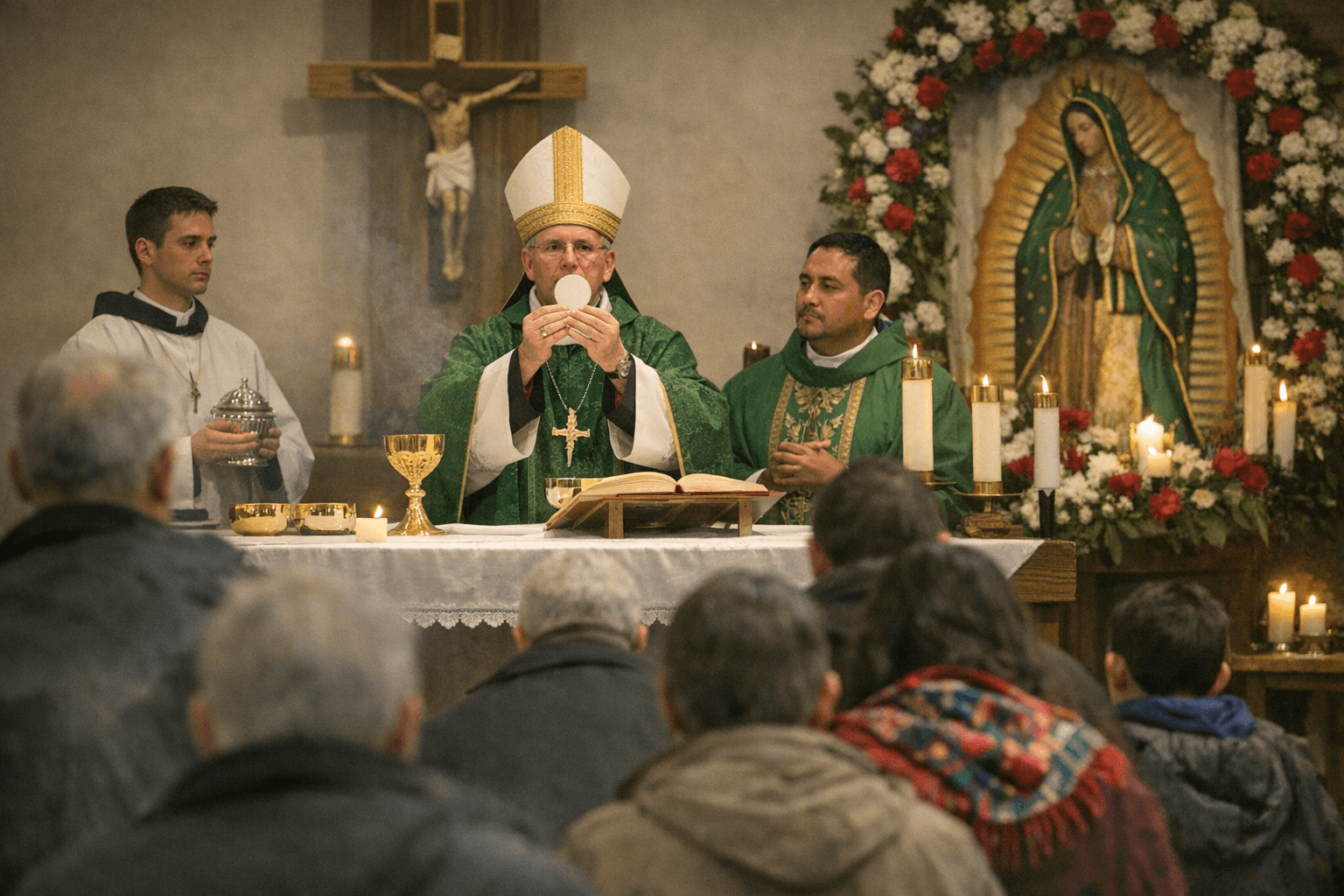 Catholic Bishop Visits Otter Tail County, Leads Bilingual Mass