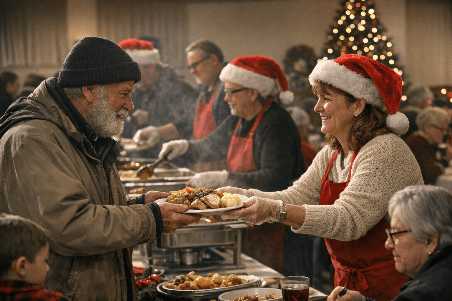 Victory Lutheran Hosts Free Community Christmas Dinner for Residents