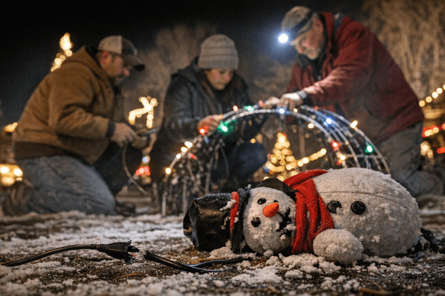 Vandals Damage Laramie Holiday Displays, Community Rallies to Repair