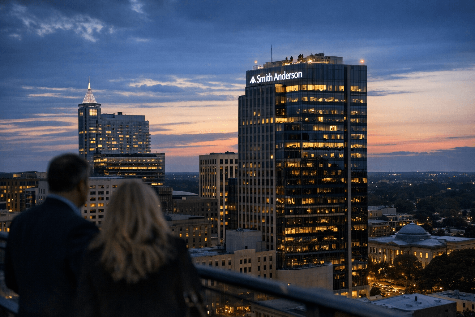Smith Anderson Adds Name to Raleigh Tower, Signals Local Commitment
