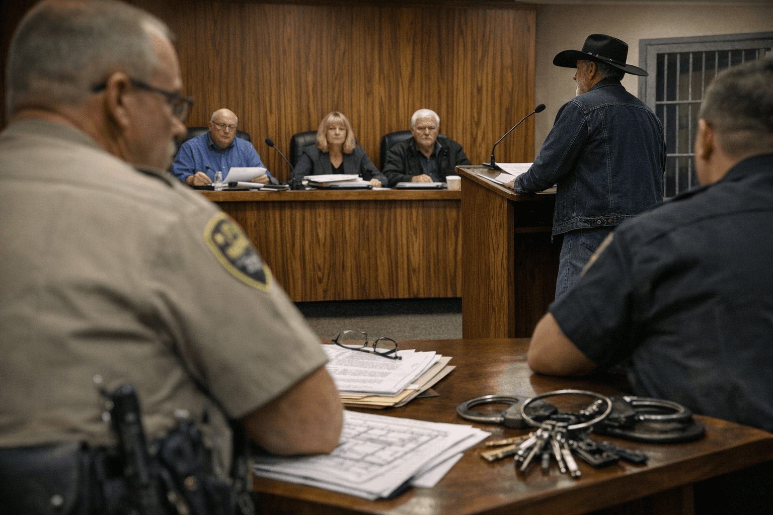 La Paz Supervisors Approve Grants, Land Amendments, and Jail Service Contracts