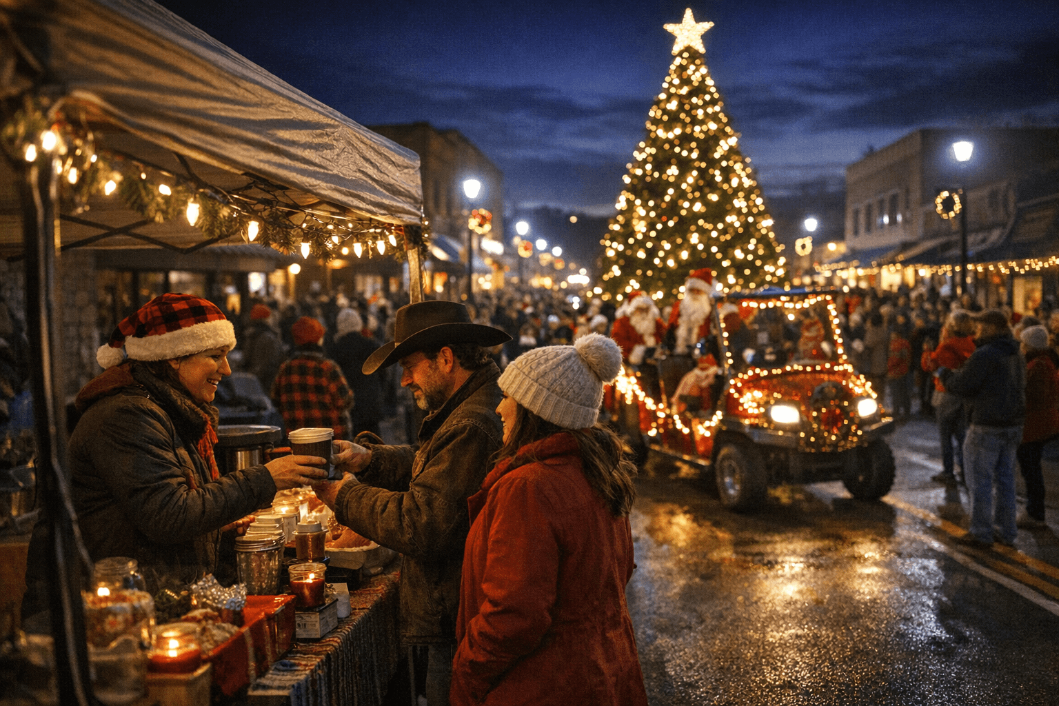 Aztec Sparkles Brings Holiday Events, Local Businesses Together