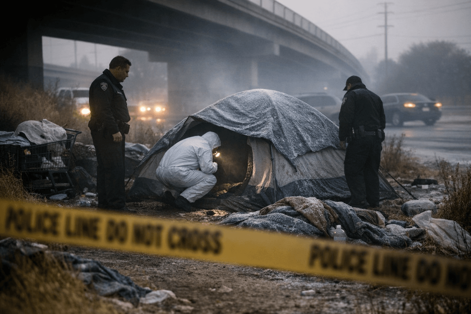 Two unhoused people found dead near Highway 180, Abby Street