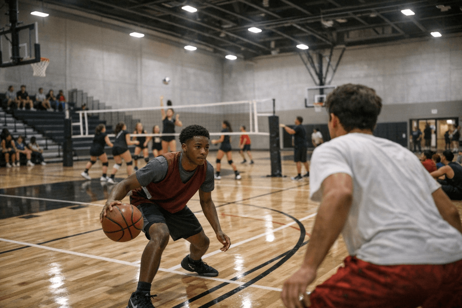 New Auxiliary Gym at Roosevelt High Will Expand Indoor Sports Capacity