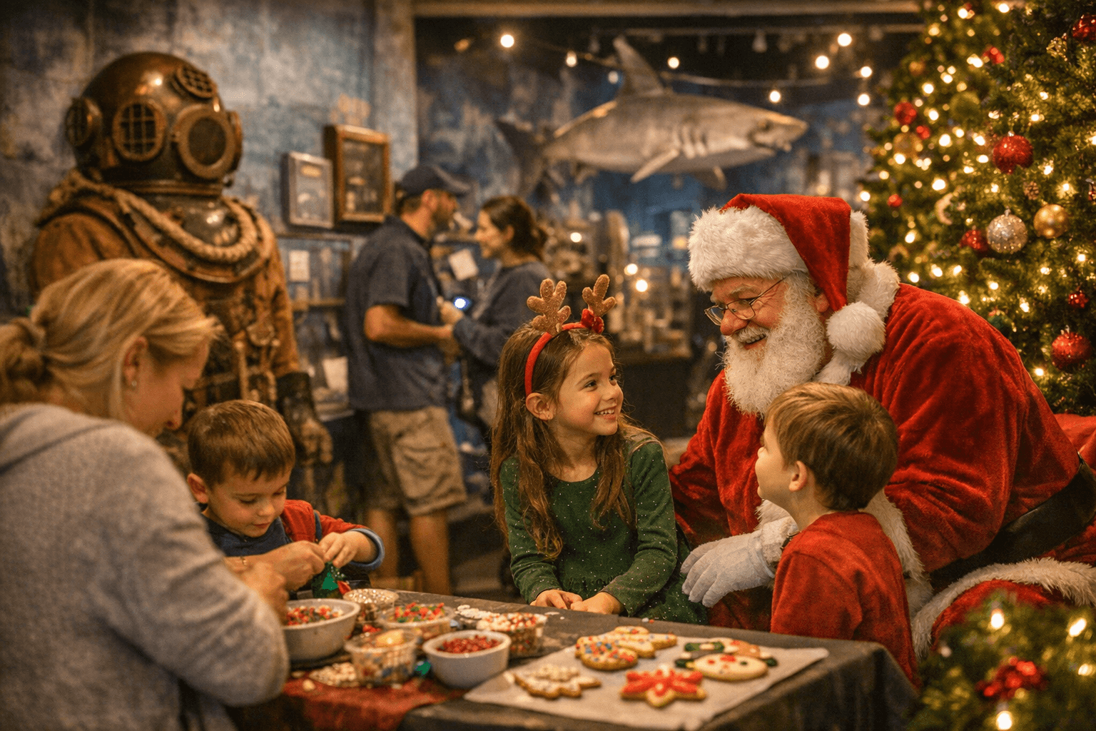 Holiday Museum Event Draws Families Back to Marathon Waterfront