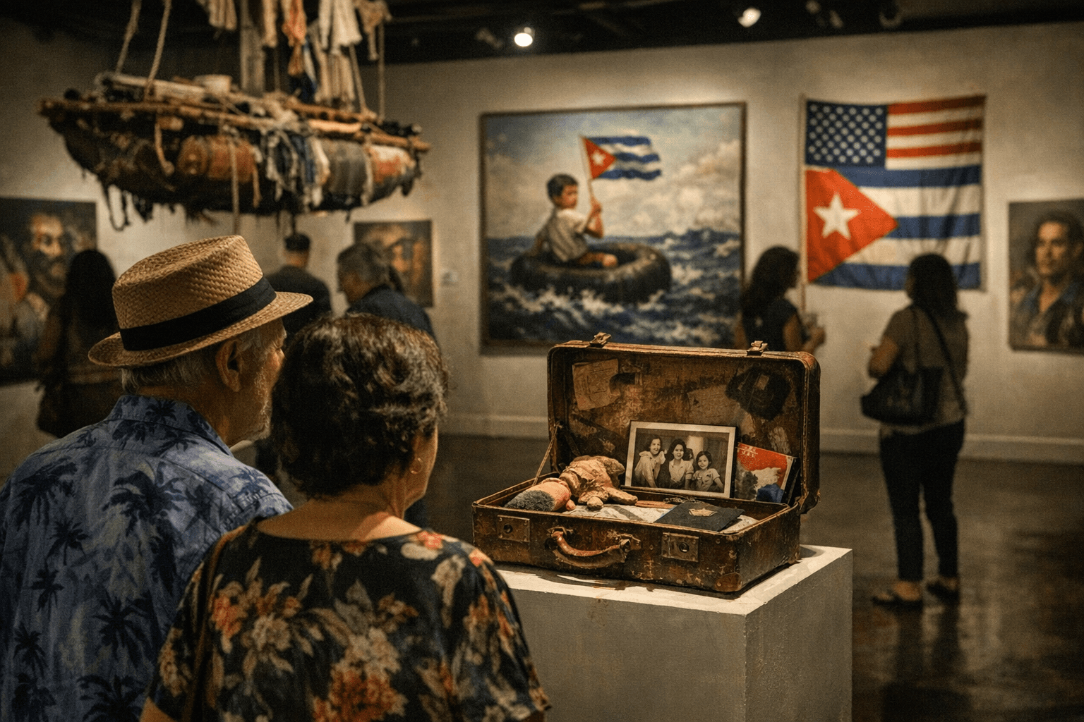 Key West Exhibition Explores Cuban American Migration, Artistry, Memory