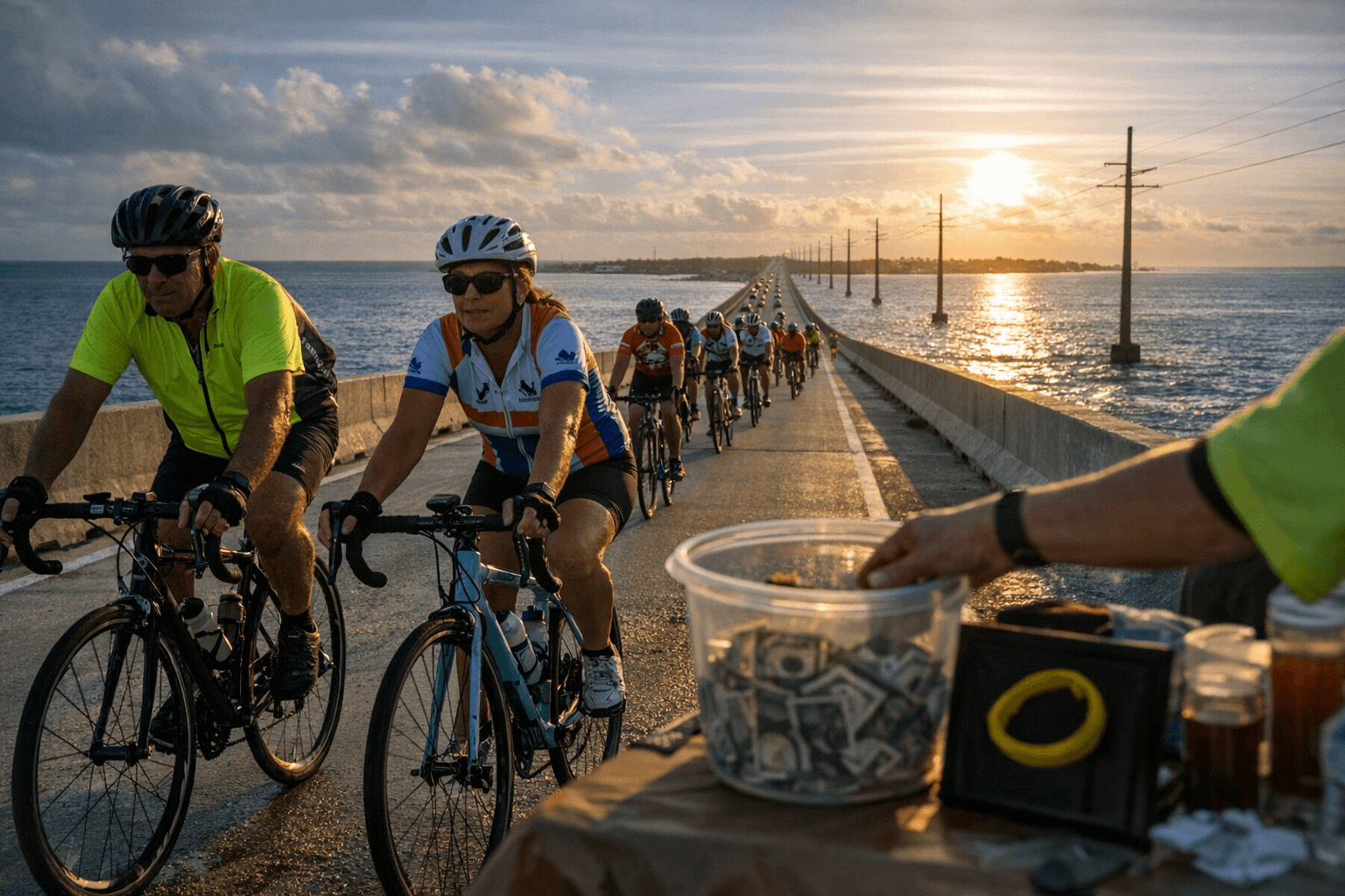 Tour de Keys Raises Nearly Two Hundred Thousand for Local Services