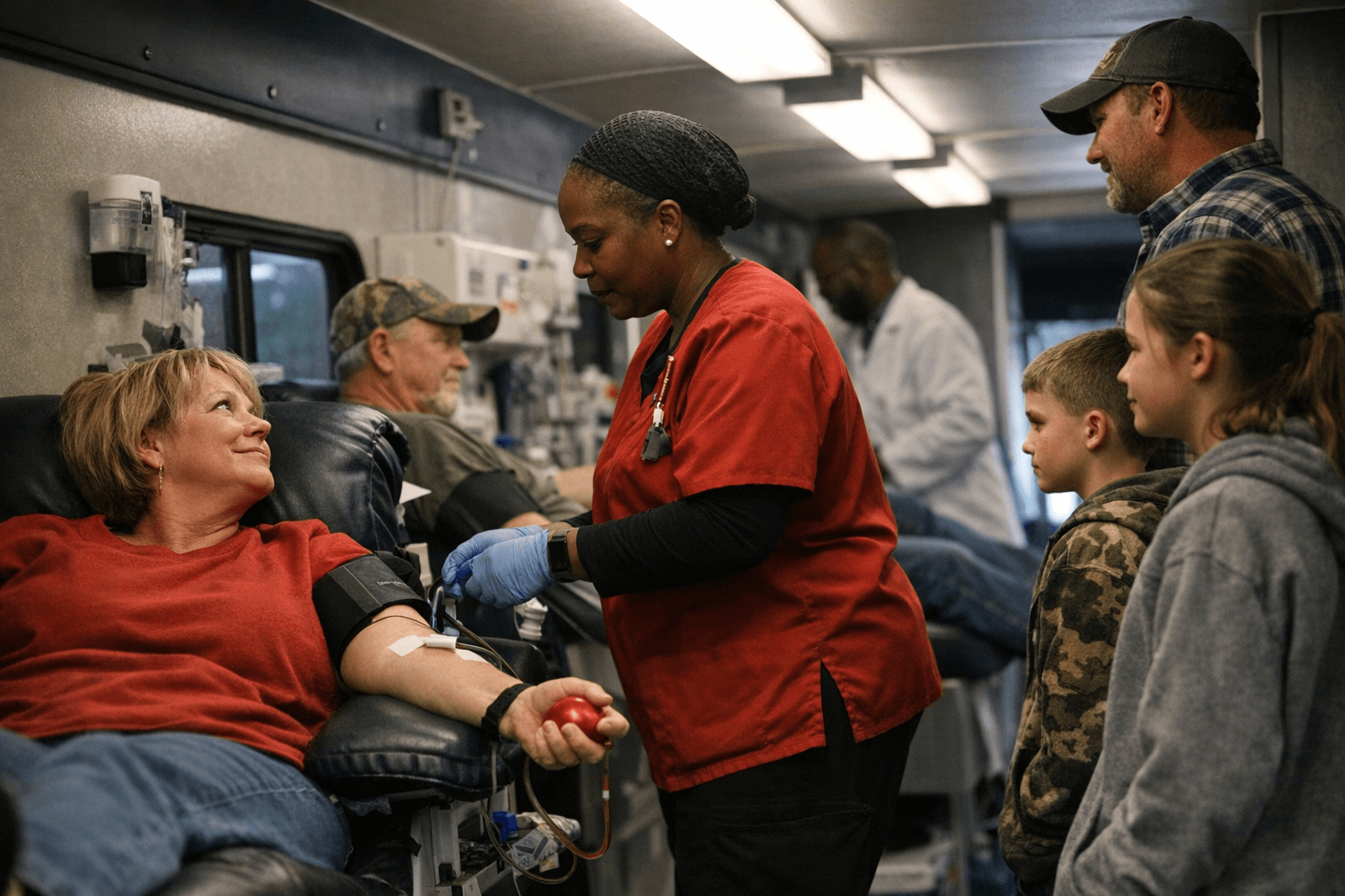 Allendale School District and OneBlood Run Successful First Drive