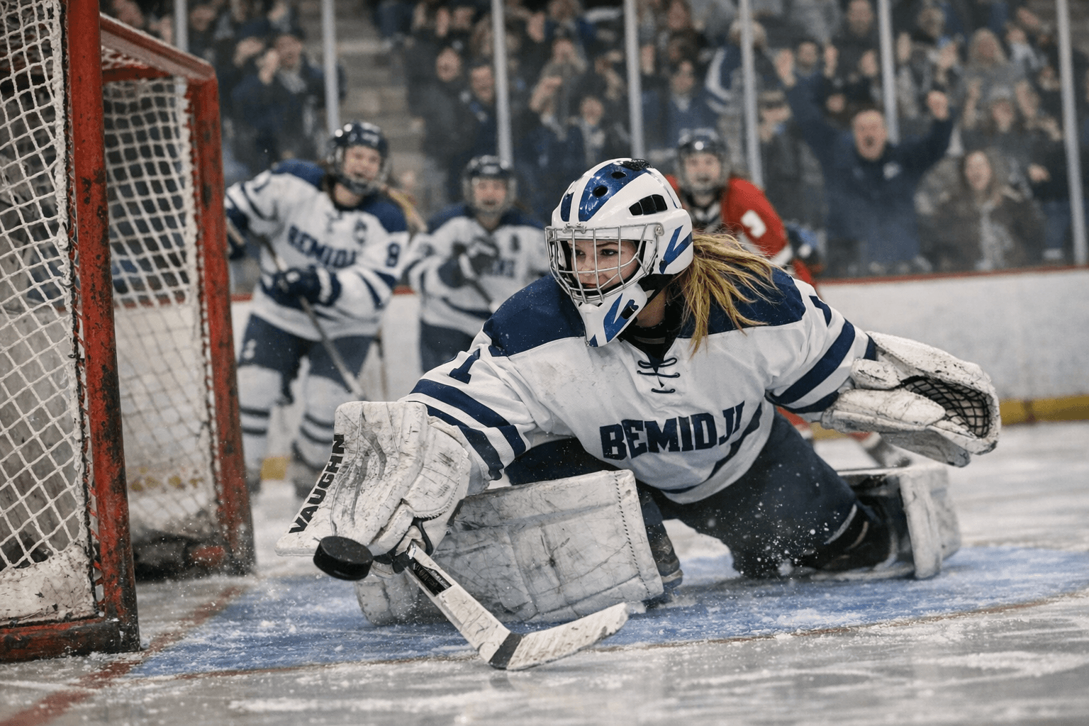 Bemidji goalie transfer sparks unbeaten start, lifts Lumberjacks' prospects