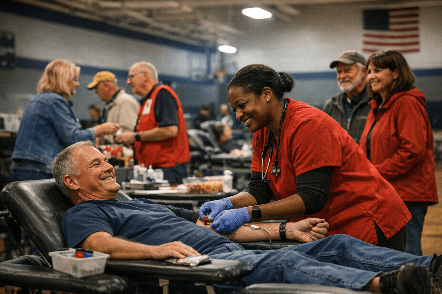 Goochland Holds First Community Blood Drive, Thanks Donors and Volunteers