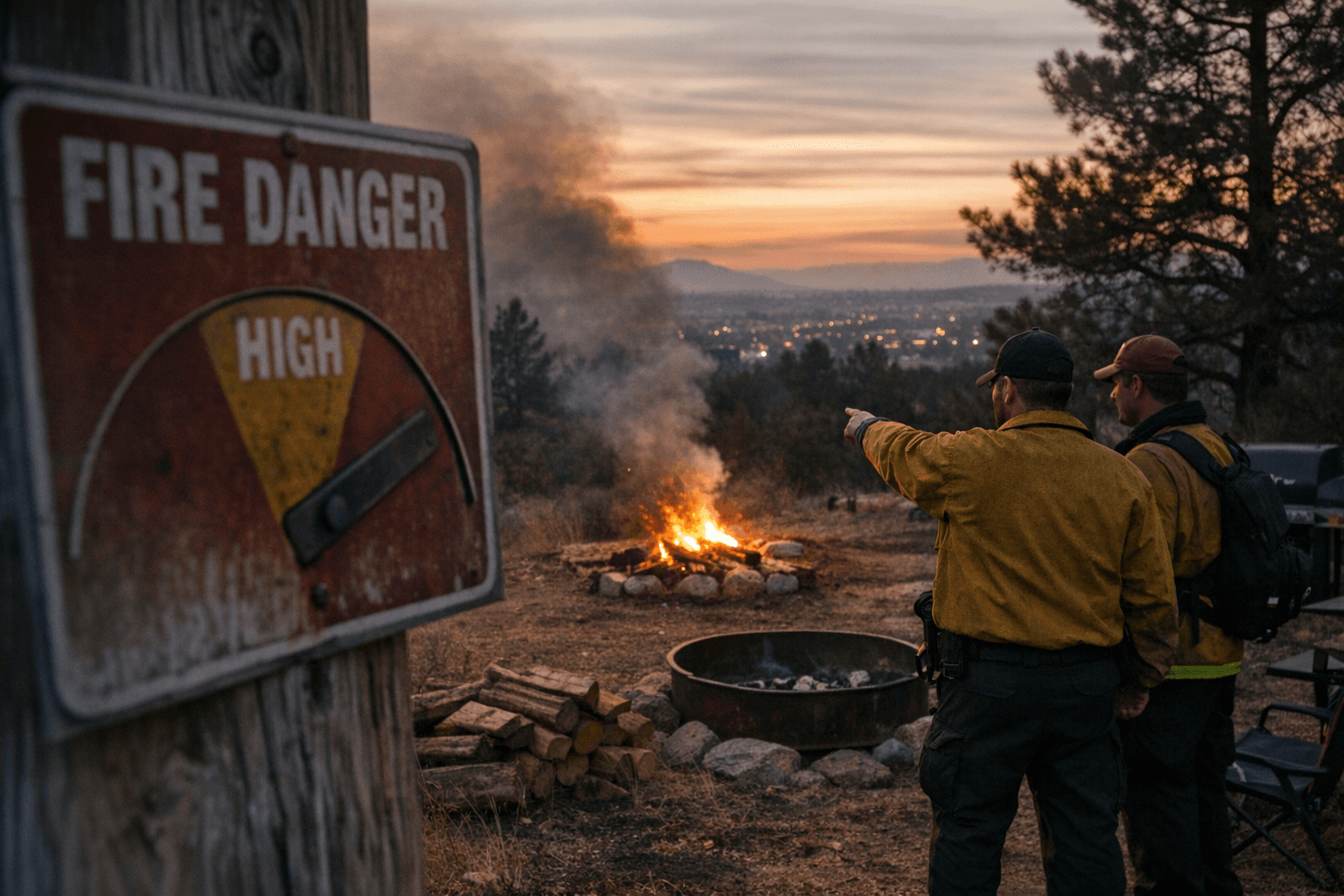 Parker Issues Stage One Fire Ban, Local Restrictions In Effect