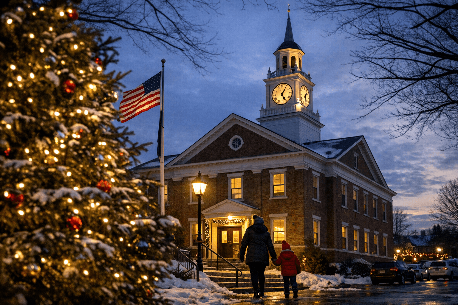 Brunswick Town Hall Announces Holiday Hours for Late December