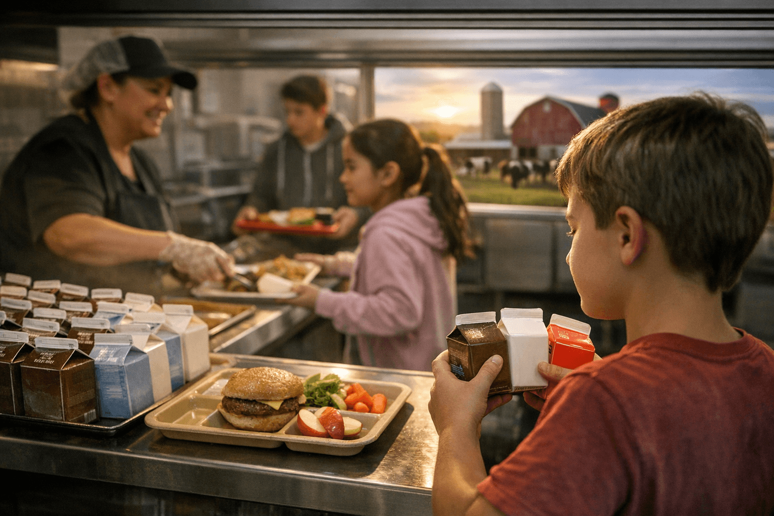 Expanded Milk Options in Schools Boost Choices, Support Local Dairy