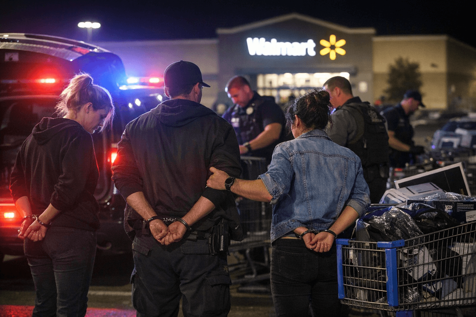 Trio Arrested in Rio Rancho After Multi State Walmart Theft Spree