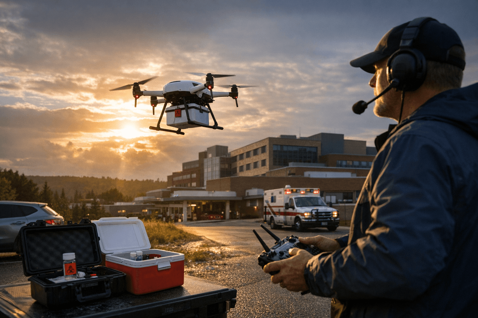 Medical Drone Pilot Achieves 91 Percent Success, Promises Faster Diagnostics