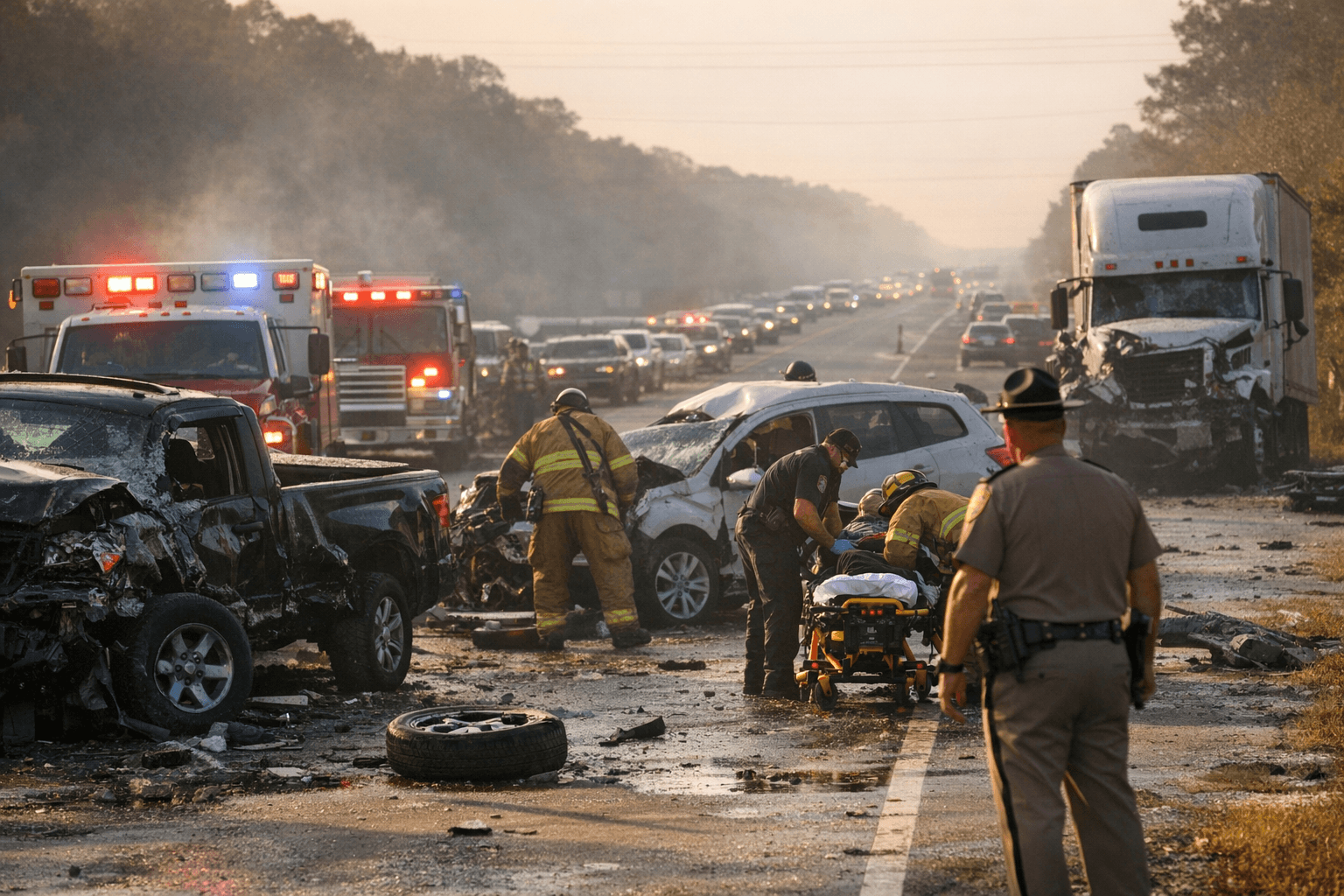 Major crash closes SR 415 near SR 46, causes morning commute disruption