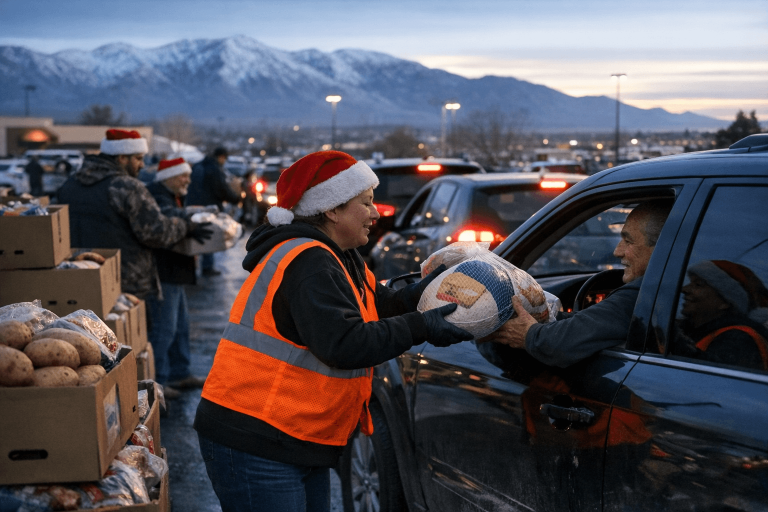 Pahrump Free Christmas Turkey Meal Giveaway Helps Local Families