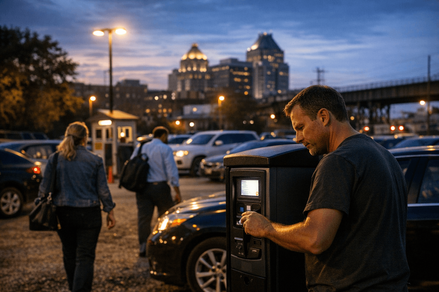 Greensboro will begin paid parking in several downtown lots