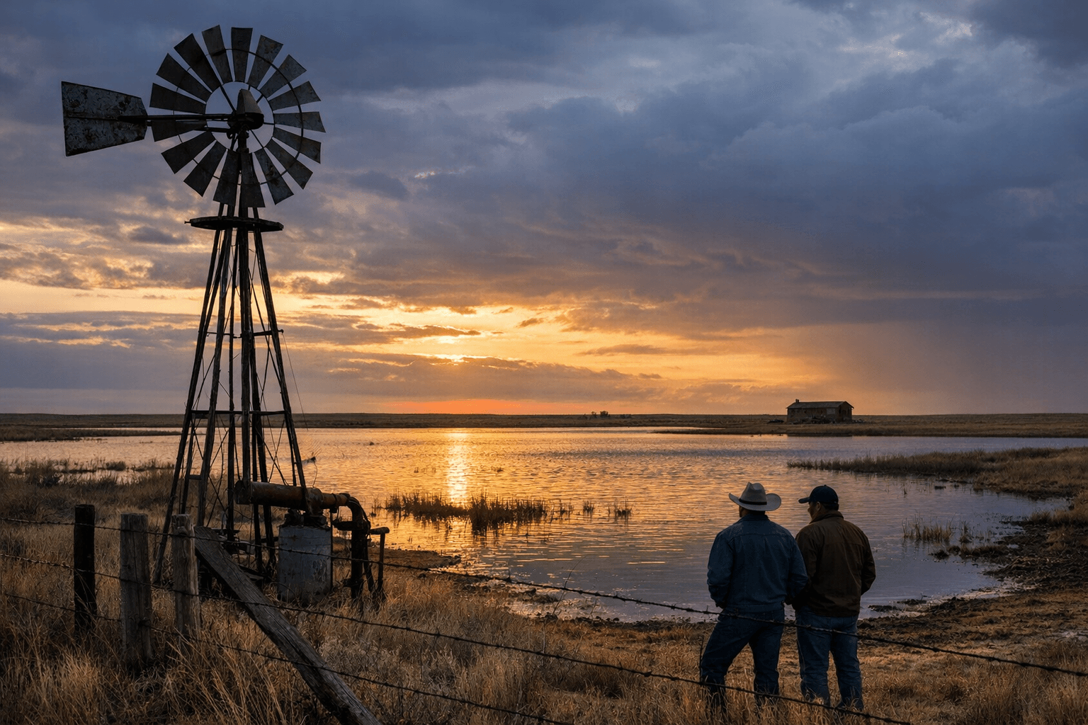 Wild Horse Lake, a local landmark tied to history and water law