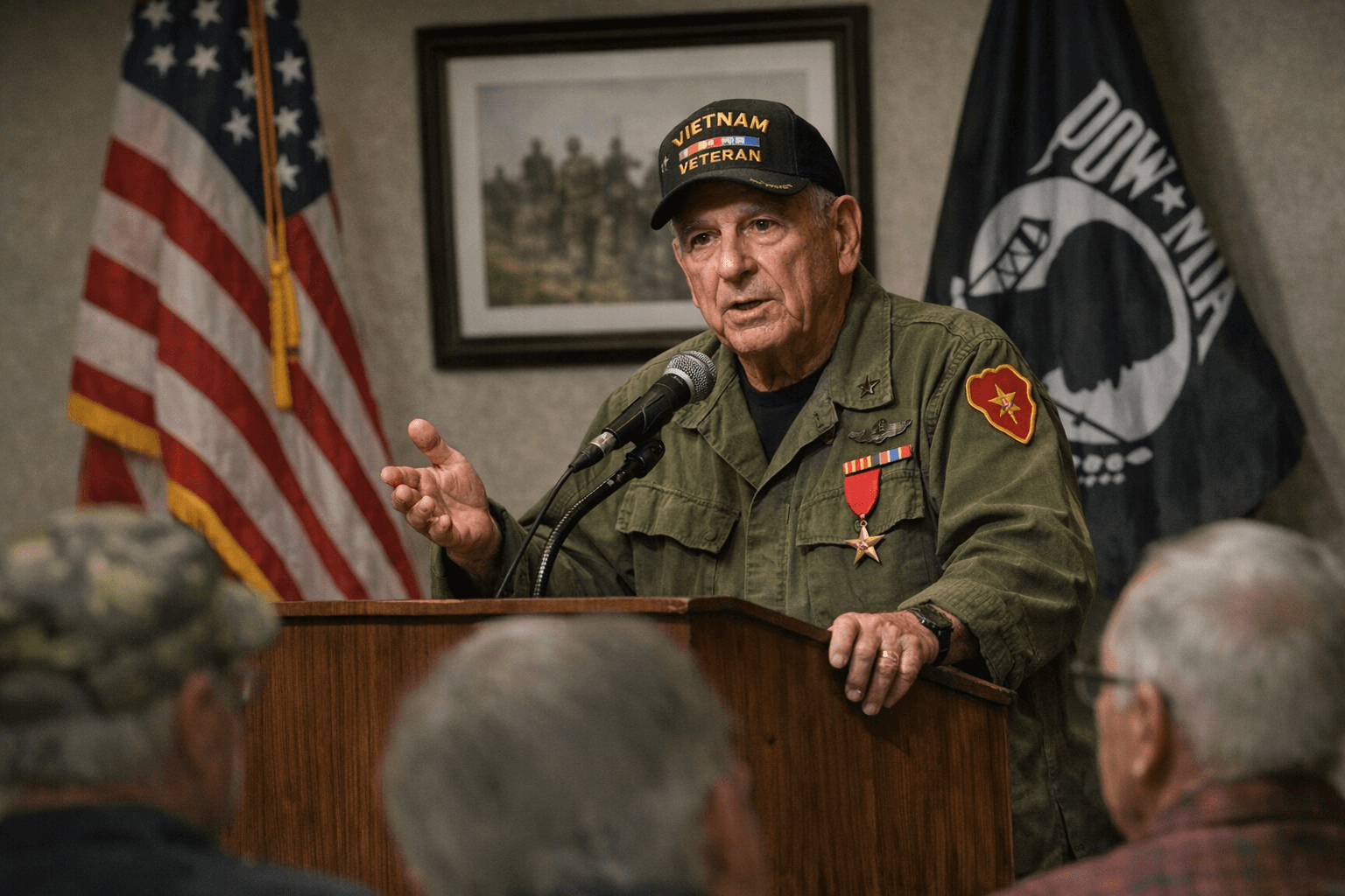 Vietnam Veteran Shares Service, Civic Commitment at Glen Lakes