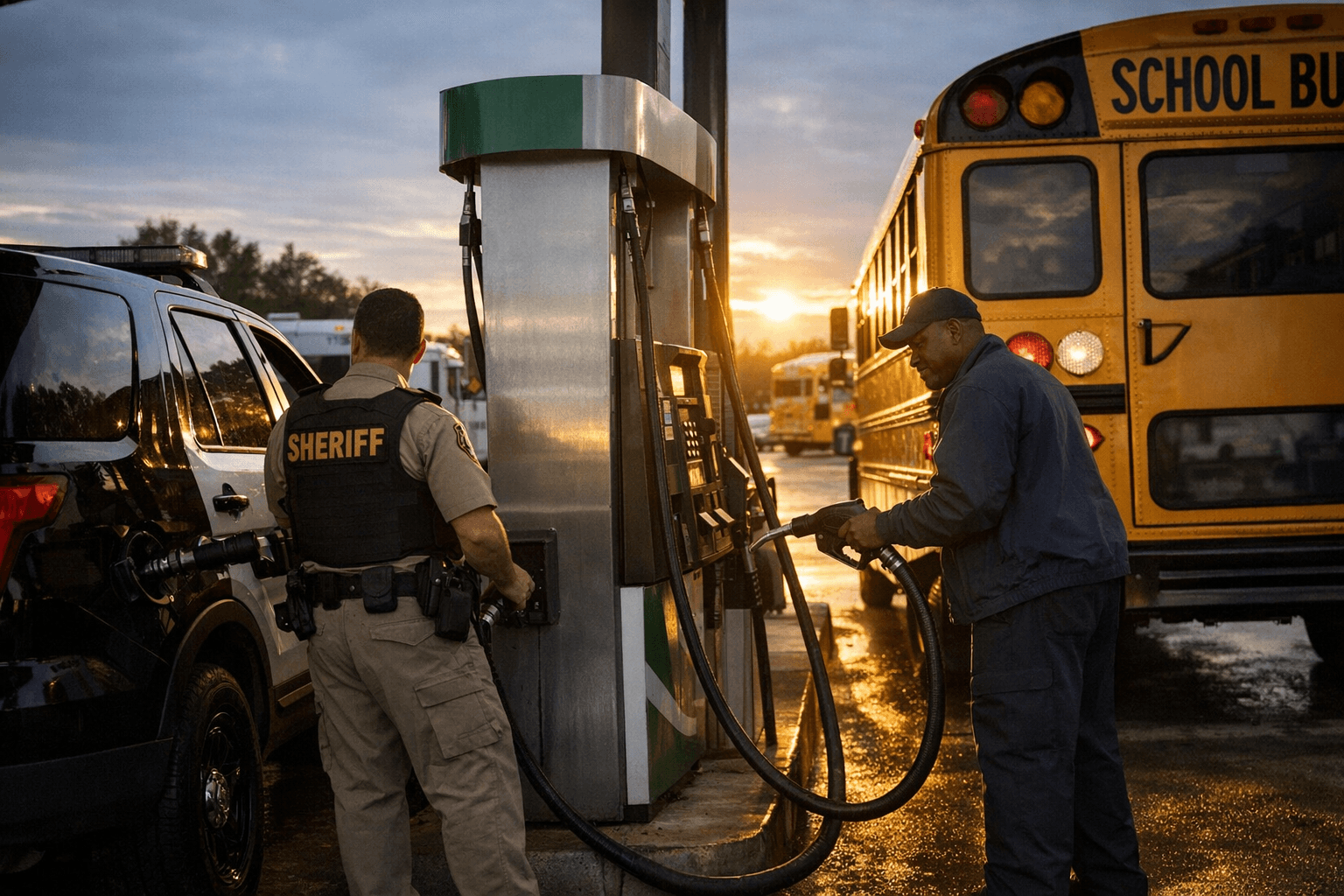 Forsyth County and School Board Approve Shared Fueling Agreement