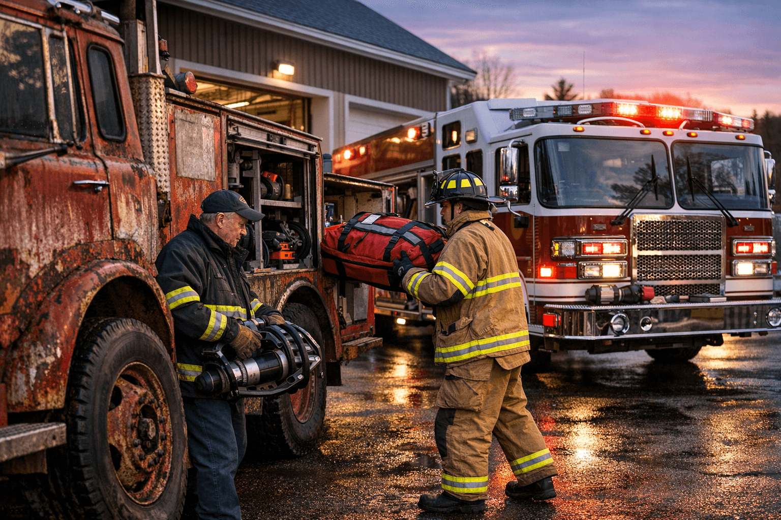 Sunapee Fire Department Receives New Rescue Engine, Replaces 1994 Truck
