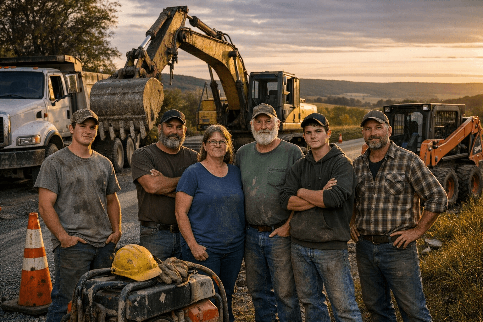 Local Stauffer Family Registers Hoffer Road Repair Business Name