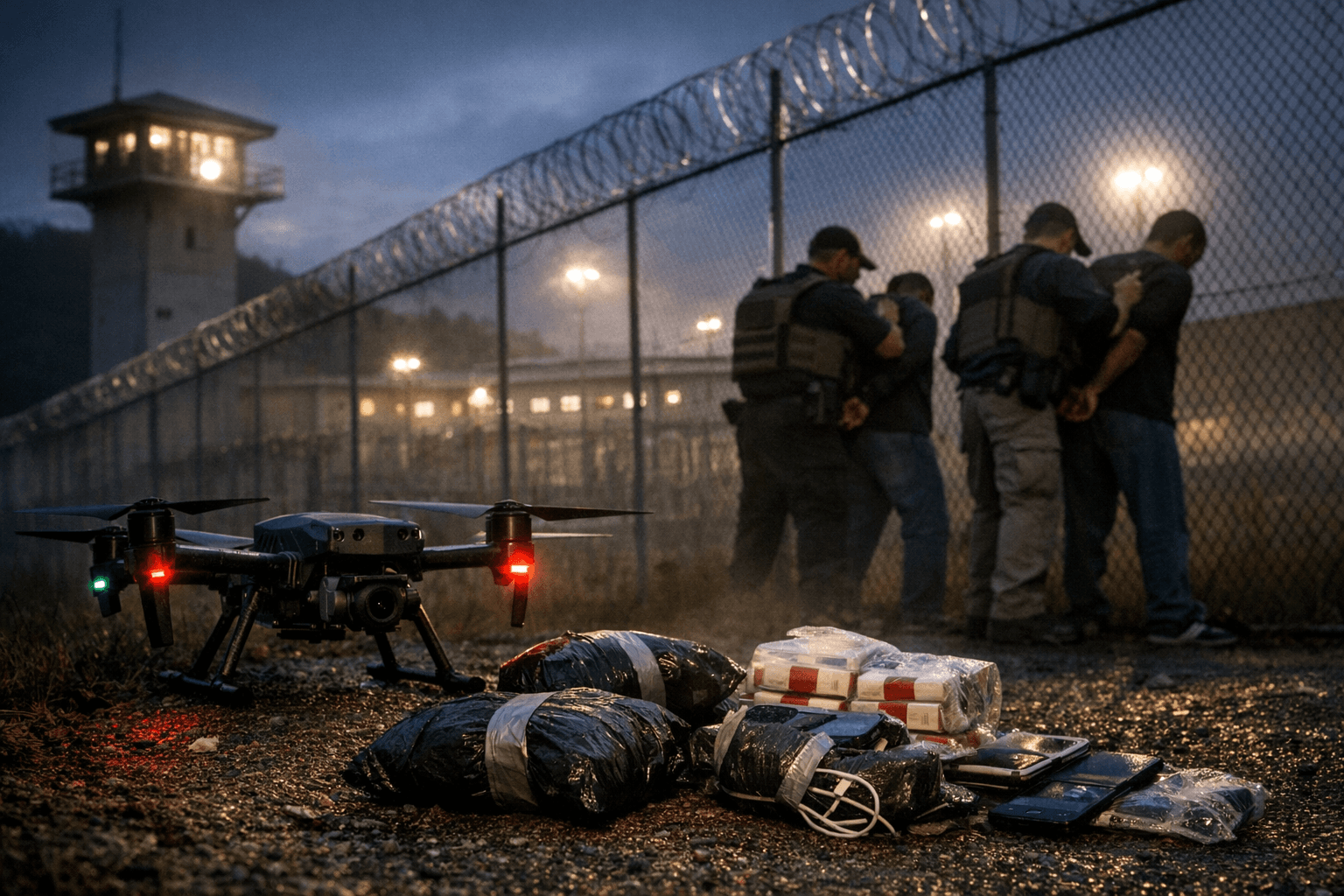 Chicago Men Sentenced After Drone Contraband Plot at FCI McDowell