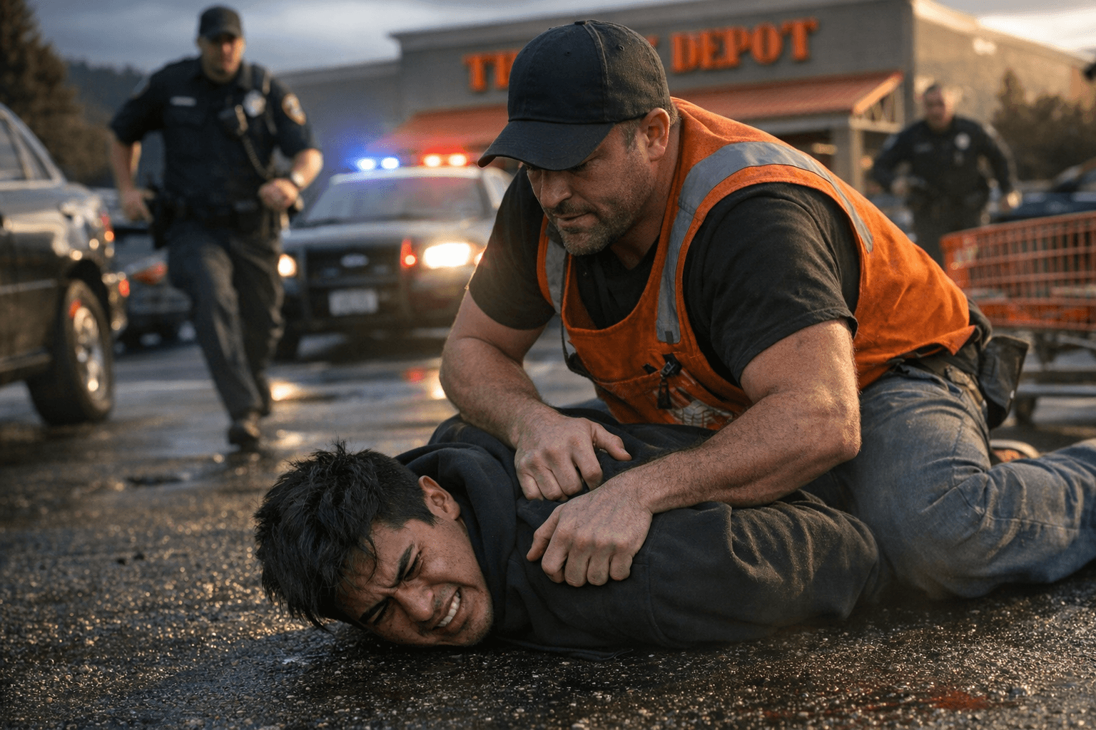 Home Depot employee helps stop suspected attacker in parking lot