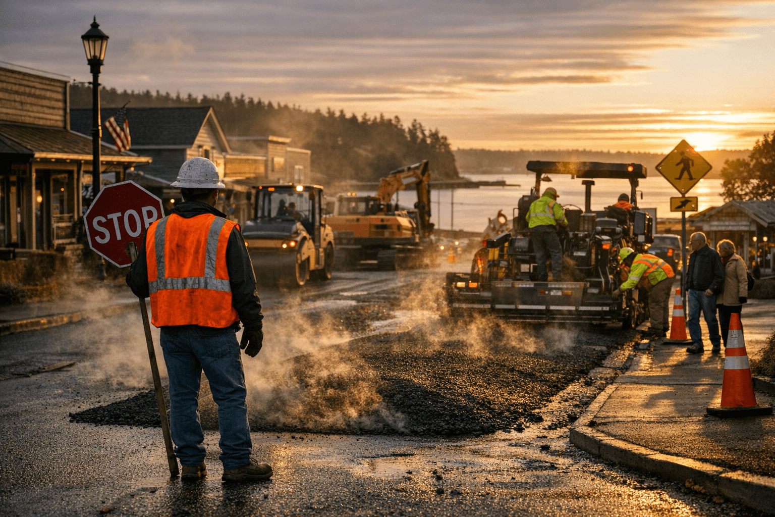 Coupeville Approves Six Year Transportation Plan, Streets Set for Work