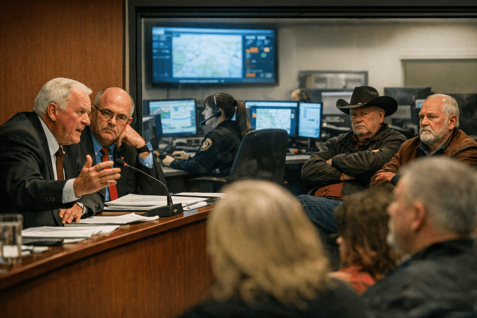 County Approves Renovation, 911 Center Plan Divides Commissioners